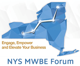 New York State Minority and Women Business Enterprise (MWBE) Forum logo